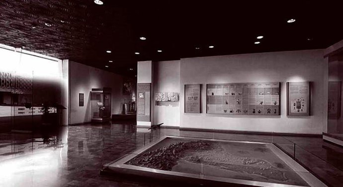 Salão do Museu Nacional de Antropologia do México