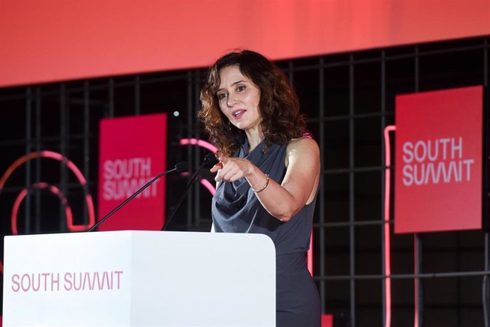 Archivo - Imagen de recurso presidenta de la Comunidad de Madrid, Isabel Díaz Ayuso, en el South Summit