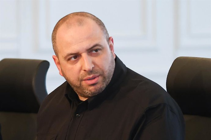 02 de junho de 2025, Turquia, Istambul: O ministro da Defesa da Ucrânia, Rustam Umerov, participa de uma nova rodada de negociações entre a Rússia e a Ucrânia no Palácio Ciragan, em Istambul. Foto: Alexander Ryumin/TASS via ZUMA Press/dpa