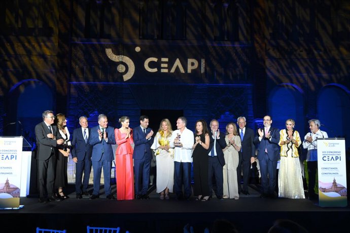 Cena de gala en el Real Alcázar de Sevilla.