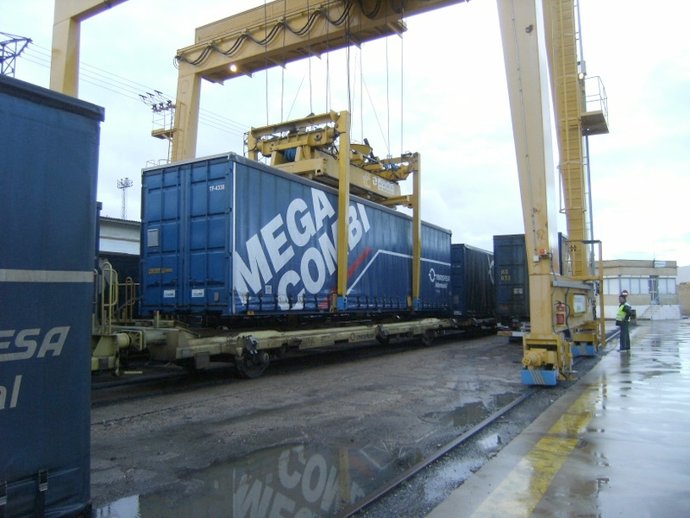 Archivo - Nudo ferroviario como imagen de recurso.