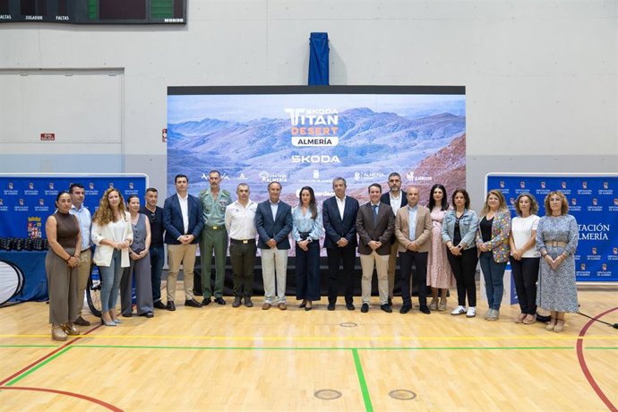 Presentación oficial de la Skoda Titan Desert Almería 2025.