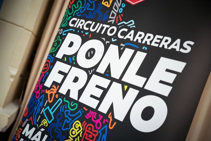 Presentación de la próxima carrera de 'Ponle Freno' en Málaga