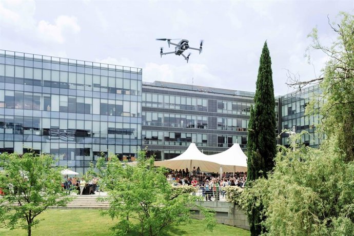 Enaire demuestra su capacidad operativa como proveedor U-space en una prueba con drones en Madrid