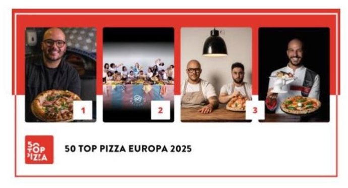 Las mejores pizzerias de '50 Top Pizza' de Europa