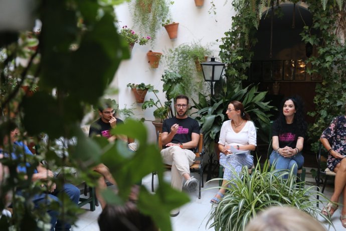 Una de las sesiones de 'Patios de ciencia' celebradas en una edición anterior.