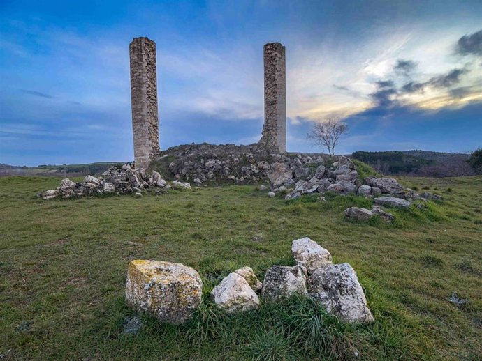 Castillo de Canillas de Esgueva (Valladolid).