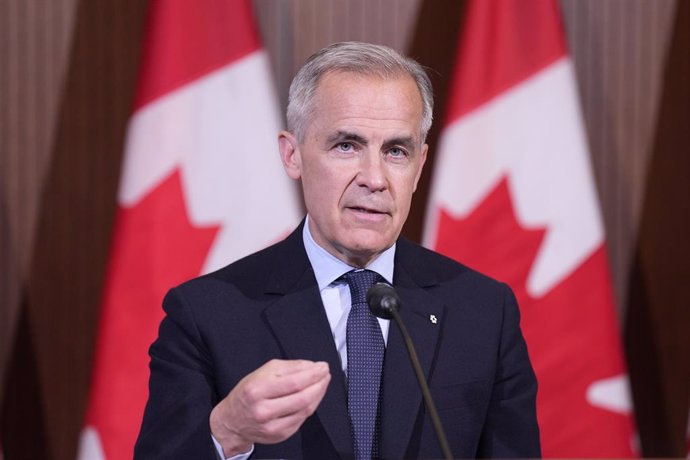 21 May 2025, Canada, Ottawa: Canada's Prime Minister Mark Carney speaks to the media during a news conference in Ottawa. Photo: Adrian Wyld/Canadian Press via ZUMA Press/dpa