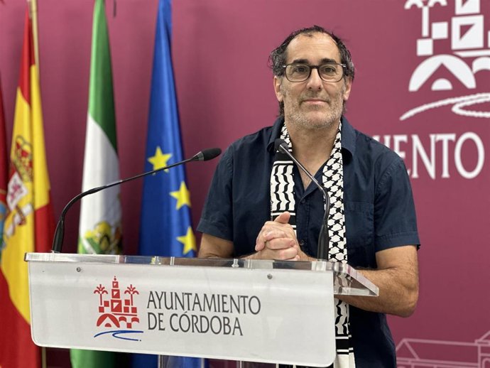 El portavoz de Hacemos Córdoba en el Ayuntamiento de la capital cordobesa, Juan Hidalgo.