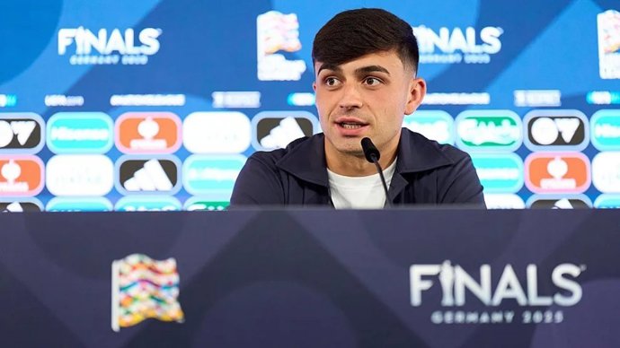 El centrocampista de la selección española Pedri González