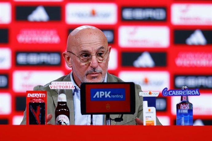 Luis de la Fuente, seleccionador español masculino de fútbol.