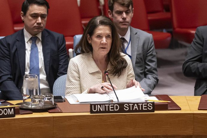 Archivo - La representante de Estados Unidos ante la ONU, Dorothy Shea