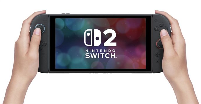 Archivo - 02 April 2025, ---: The Nintendo's Switch 2. Nintendo has confirmed that its highly anticipated new Switch 2 console will be released on June 5. Photo: Nintendo/PA Media/dpa