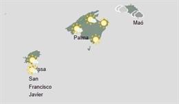 El tiempo hoy, jueves 5 de junio, en Baleares.