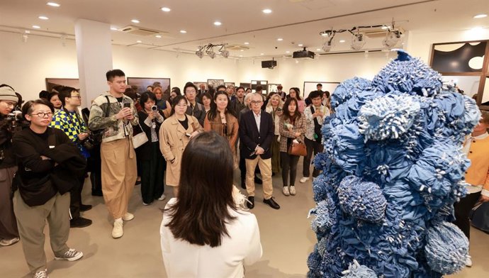 Esposición nel Qu Art Museum de Suzhou.