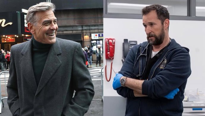 A George Clooney también le encanta The Pitt y ensalza a Noah Wyle, su compañero en Urgencias (ER)