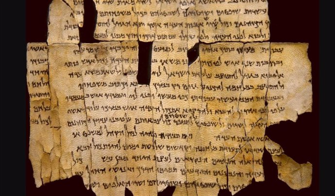 Parte del Manuscrito del Mar Muerto 28a