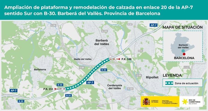 Mapa de la operación