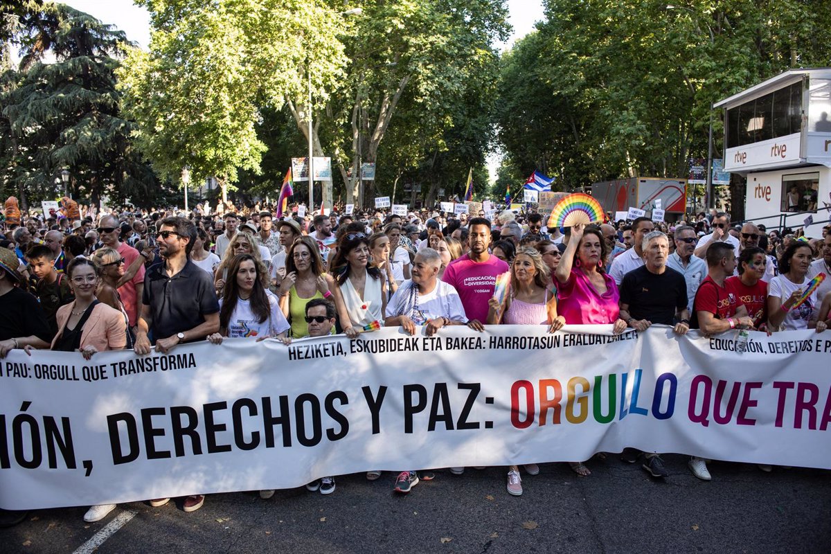 El Orgullo 2025 de Madrid se celebrará el 5 de julio bajo el lema  20 años avanzando en derechos: ni un paso atrás 