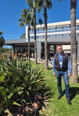 Pedro Rodríguez, responsable de mantenimiento en Vithas Xanit Internacional.