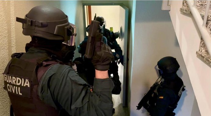 Operación de la Guardia Civil.