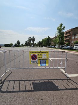 La zona de autocaravanas se traslada al aparcamiento de la Era Alta hasta el 13 de julio con motivo de la celebración de los Festivales Gran Reserva y Holika