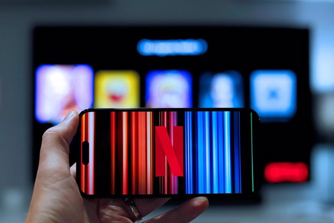 Recurso de Netflix en el móvil