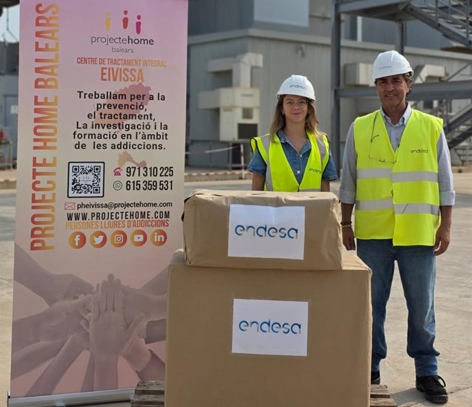 Archivo - Donación de Endesa a Ibiza