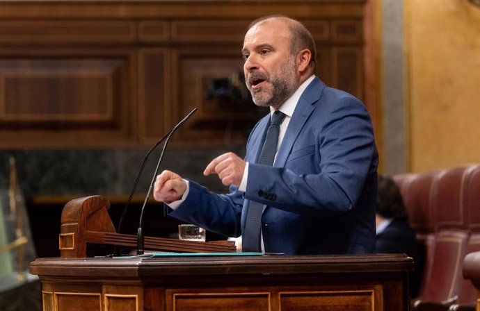 Archivo - El diputat de Junts Josep Pagès