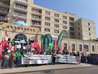 Segunda jornada de protesta sindical por el "preocupante descenso de las contrataciones" del SAS para el plan de verano