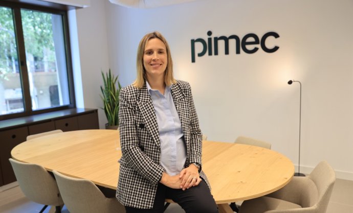 La nueva presidenta de Pimec Joves, Gemma Roy.