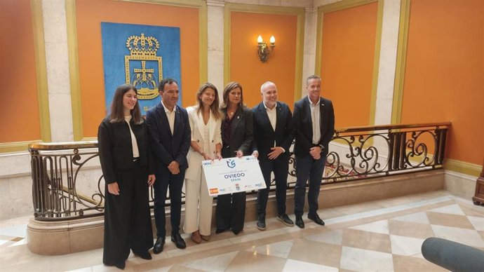 Presentación de la candidatura de Oviedo Ciudad Europea del Deporte 2026.