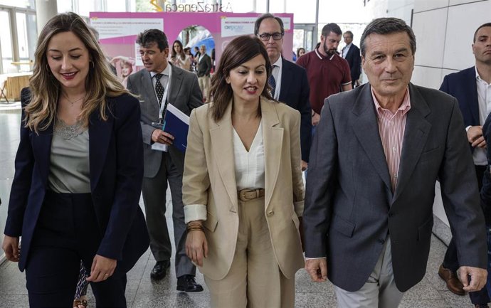 La ministra de Juventud e Infancia, Sira Rego, participa en la inauguración del 71º Congreso de la Asociación Española de Pediatría, en el Palacio de Congresos de València