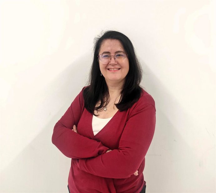 La investigadora Mayka Sánchez