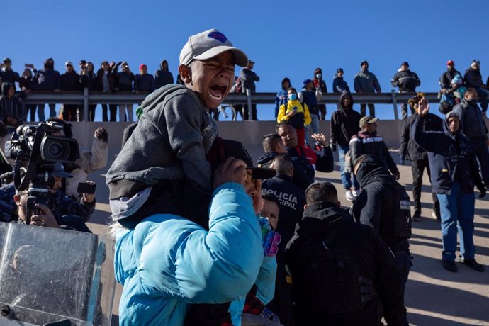 Archivo - Imagen de archivo de migrantes venezolanos.