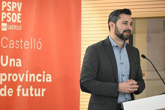 Archivo - Samuel Falomir, secretario general del PSPV de Castellón