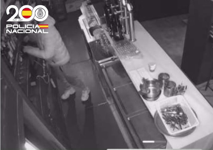 Imágenes de uno de los robos.