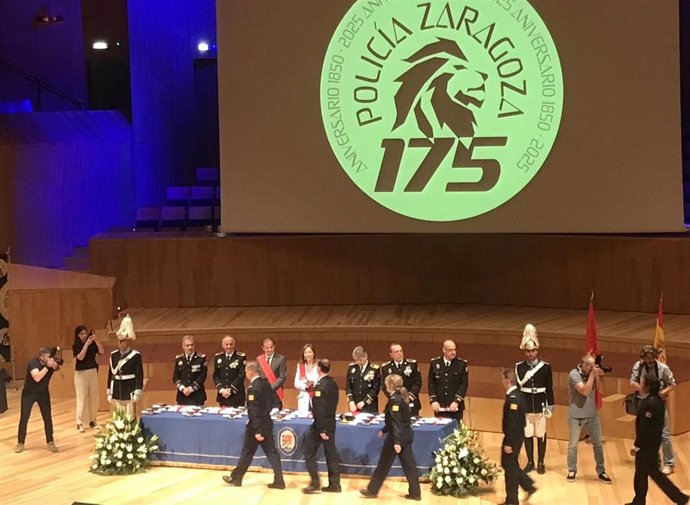 Acto de la patrona de la Policía Local, la Virgen de El Portillo, con la entraga de medallas y distinciones