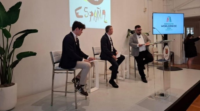 Presentación de la candidatura de Barcelona para el WorldPride 2030 en Washington DC