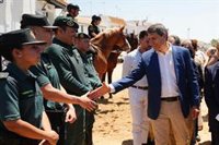 El Plan Aldea cuenta en El Rocío (Huelva) con 700 efectivos de seguridad del Estado "altamente especializado"