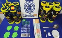 Tres detenidos al desarticular dos puntos de venta de cocaína cercanos a centros educativos de Algeciras (Cádiz)