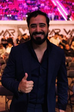 Archivo - Arxiu - L'eurodiputat Luis 'Alvise' Pérez durant l'esdeveniment 'WAR IV: Una Nit d'Elit en MMA', a 30 de novembre del 2024, a Madrid (Espanya).