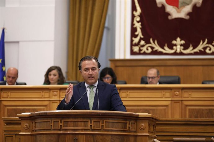 El presidente de Vox en las Cortes, David Moreno