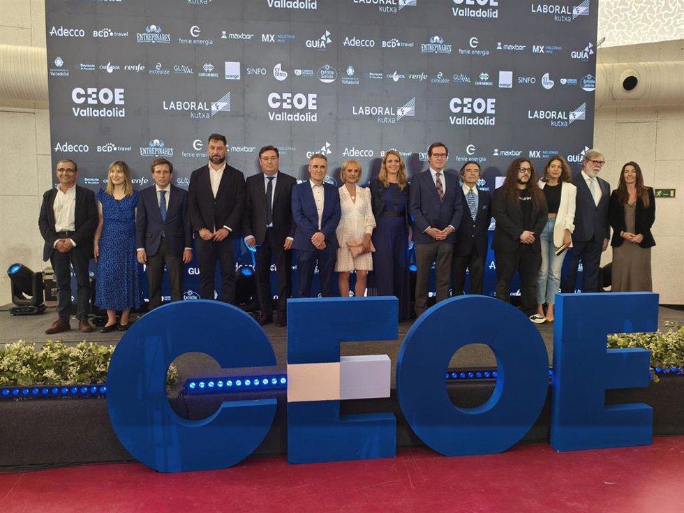 Entrega de los Premios CEOE Valladolid.