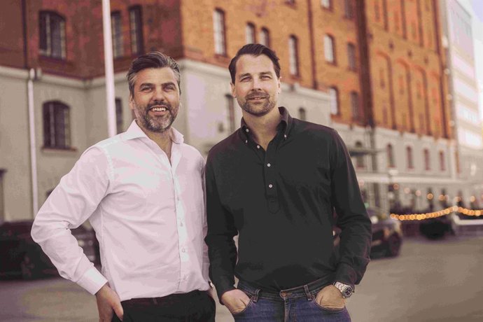 Martin Scheider y Dimitri Haid, cofundadores de Find My Factory