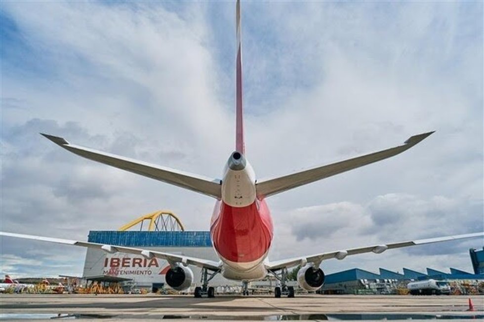 Archivo - Iberia Mantenimiento revisa más de 200 motores, 180 aviones y 28.000 componentes en 2024.