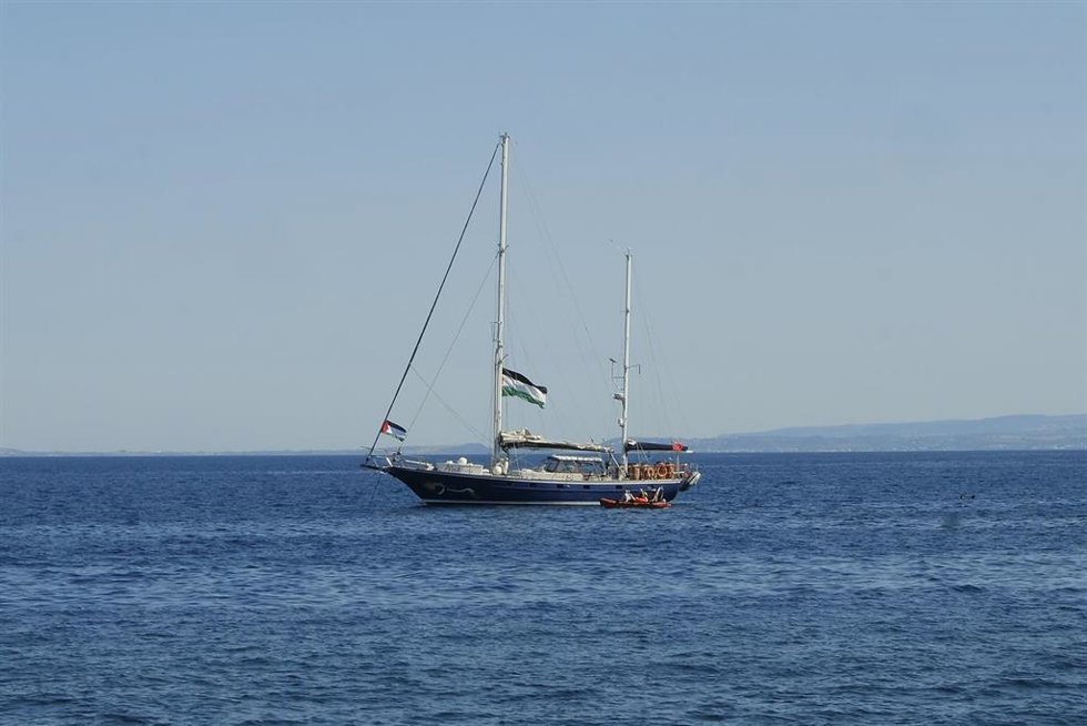 Barco de la Flotilla de la Libertad para Gaza