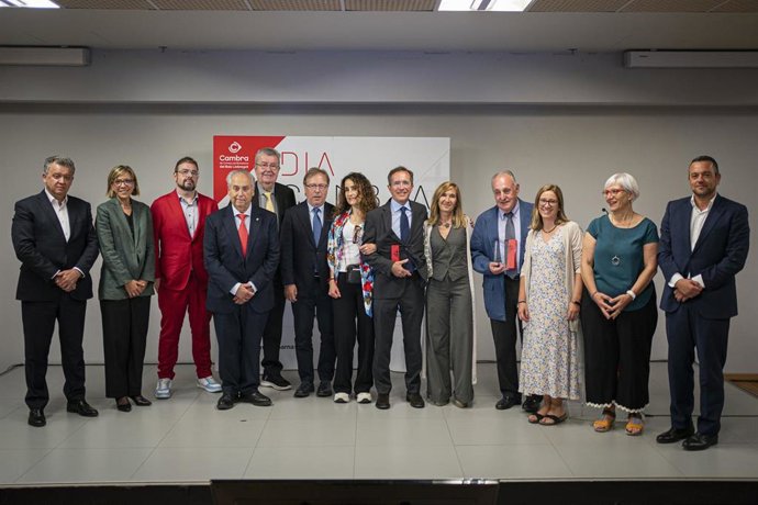 Los participantes en el Dia de la Cambra de la Cámara de Barcelona en el Baix Llobregat.