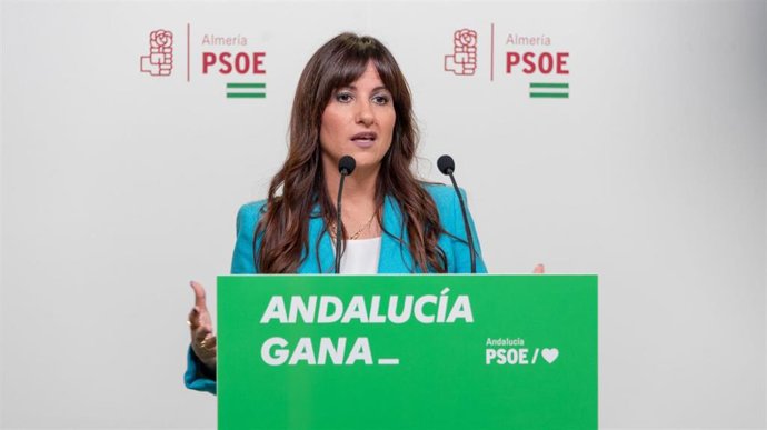 Inés Plaza, diputada nacional por el PSOE de Almería, en una imagen de archivo.