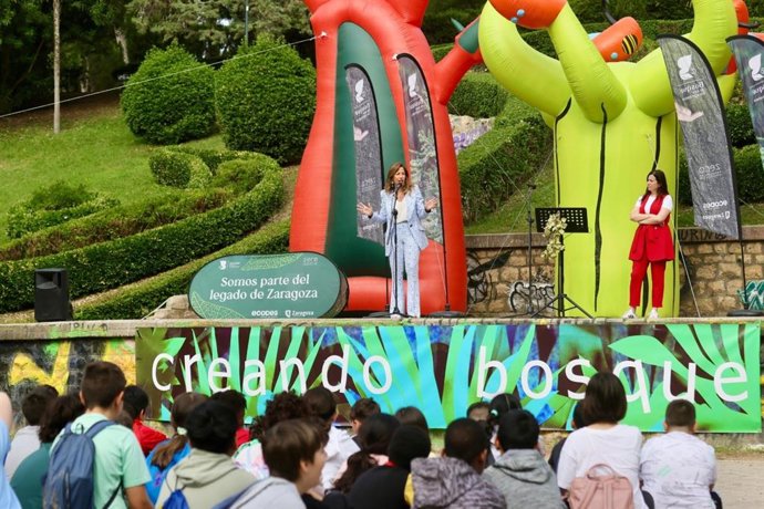 Día Mundial del Medio Ambiente, en el Jardín de Invierno del Parque Grande José Antonio Labordeta